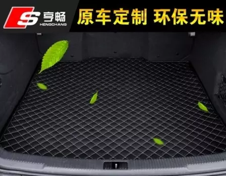 Коврики в багажник кожаные для AUDI Q3 2016 -