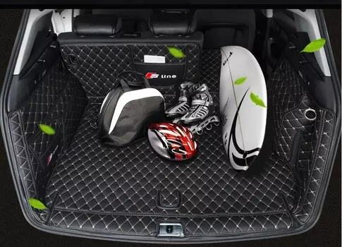 Коврики в багажник кожаные для AUDI Q5 2016 -