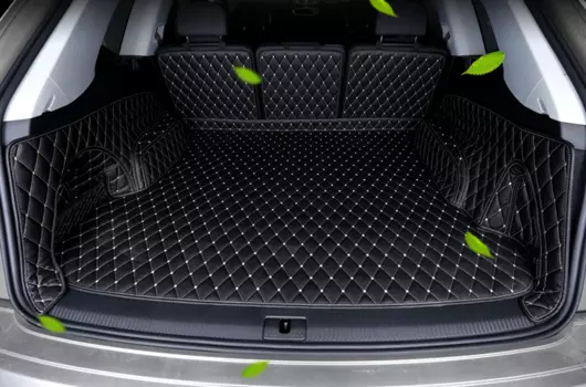 Коврики в багажник кожаные S-line для AUDI Q7 2016 -