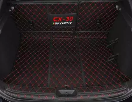 Коврики в багажник, красные, 4 элемента XHF-F168 XHF00119 Mazda CX-30 2020-