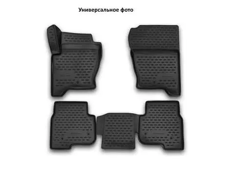 Коврики в салон, 4 штуки (полиуретан, бежевые) Element NLC.05.30.212kh BMW X3 (2G) F25 2010-