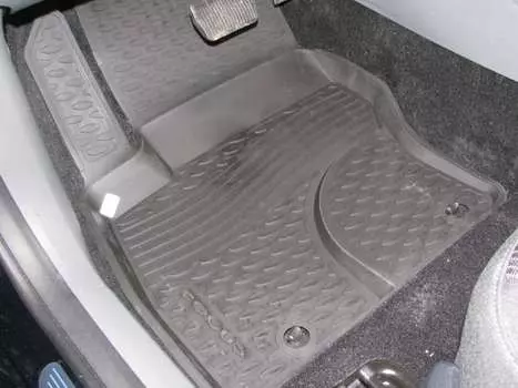 Коврики в салон, 4 штуки (полиуретан, черные) Element CARFRD00001h Ford Focus (3G) 2011-