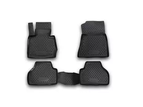 Коврики в салон, 4 штуки (полиуретан, черные) Element NLC.05.30.210kh BMW X3 (2G) F25 2010-