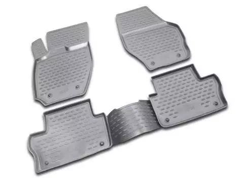 Коврики в салон, 4 штуки (полиуретан, черные) Element NLC.50.09.210 Volvo XC60 (1G) 2008-