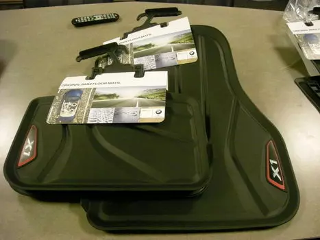 Коврики в салон BMW резина черный 51472365855 BMW X1 (2G) F48 2015-