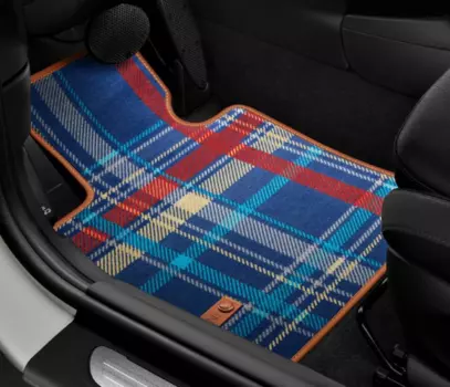 Коврики в салон BMW резина голубой 51472354160 Mini Cooper 2015-