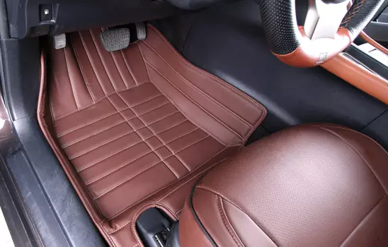 Коврики в салон кожаные для Lexus CT 2013 -