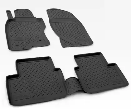 Коврики в салон L.Locker черный 205040301 Nissan X-Trail (3G) T32 2013-