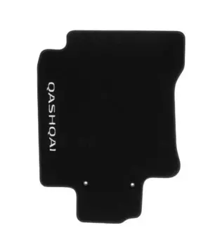 Коврики в салон Nissan велюр черный KR7454E081 Nissan Qashqai (2G) рест. 2017-