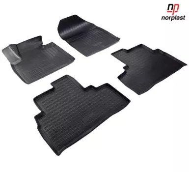 Коврики в салон Норпласт черный NPA10C43652 KIA Sorento (3G) Prime 2014-