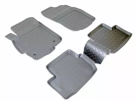 Коврики в салон Норпласт полиуретан черный NPLPo5925 Mitsubishi Lancer (9G) рест. 2005-