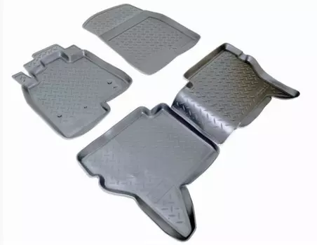 Коврики в салон Норпласт полиуретан черный NPLPo5948 Mitsubishi Pajero (4G) 2006-