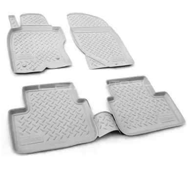 Коврики в салон Норпласт полиуретан серый NPLPo6110Grey Nissan Juke (1G) 2010-