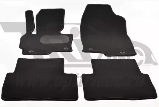 Коврики в салон Норпласт текстиль черный NPLVTe550680a Mazda CX-5 (1G) рест. 2015-