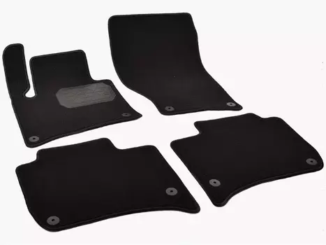 Коврики в салон Norplast велюр черный NPL-VTe-950-570a Volkswagen Touareg (2G) 2010-