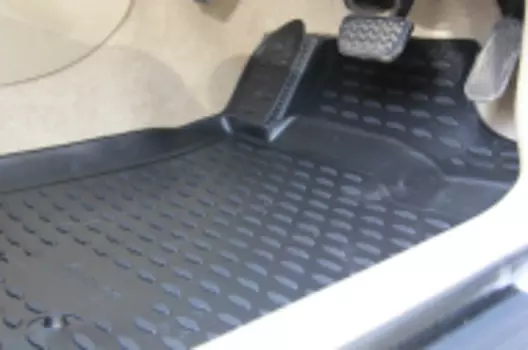 Коврики в салон Новлайн полиуретан черный CARNIS10049 Nissan Almera (3G) G15 2012-