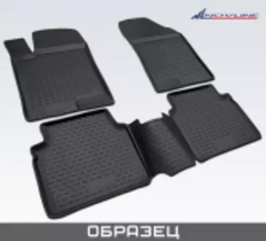 Коврики в салон Новлайн полиуретан черный RSA35.28.210 Mitsubishi Outlander (3G) 2012-, рест. 2 2015-