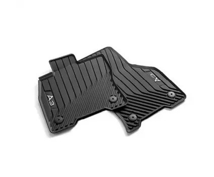 Коврики в салон передние Vag резина черный 8Y1061501041 Audi A3 (4G) 8Y 2020-