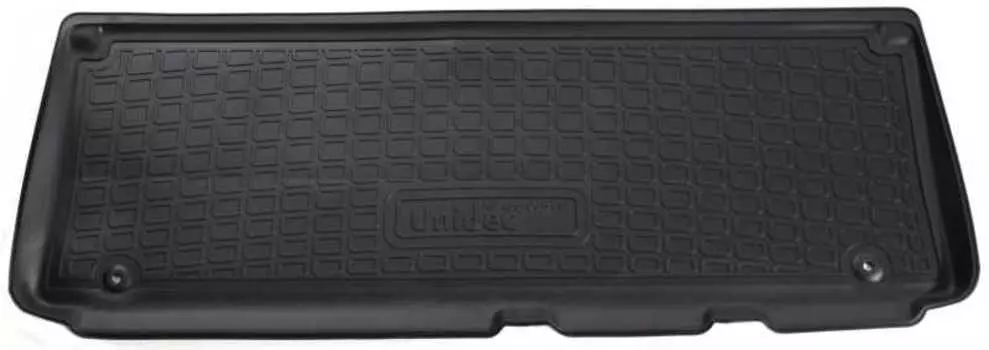 Коврики в салон (полиуретан, черные, 3 ряд) Норпласт NPA00-C61-491 Nissan Patrol 2010-