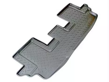 Коврики в салон (полиуретан, черные, 3 ряд) Норпласт NPL-Po-88-19 Toyota Highlander 2010-2013