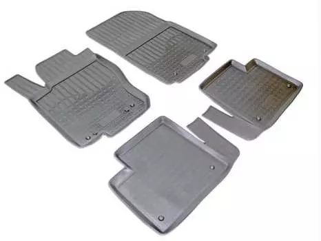 Коврики в салон (полиуретан, черные) Норпласт NPA10-C56-500 Mercedes GL-Class 2013-2018