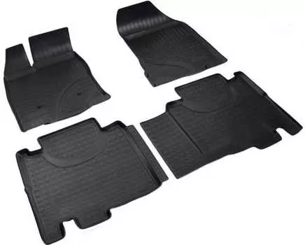 Коврики в салон (полиуретан, черные) Норпласт NPA11-C22-120 Ford Edge 2014-