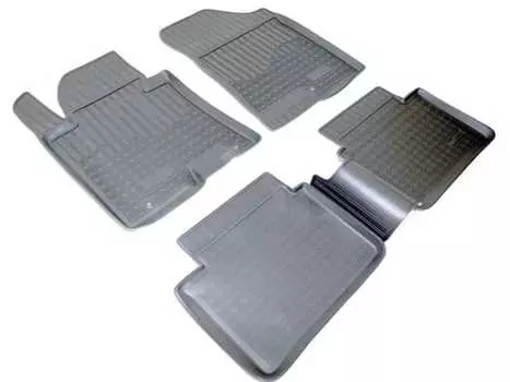 Коврики в салон (полиуретан, черные) Норпласт NPA11-C31-210 Hyundai i30 2012-2015