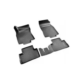 Коврики в салон (полиуретан, черные) Норпласт NPA11-C61-608 Nissan Qashqai (J11) 2014-2018