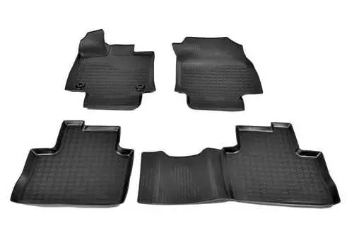 Коврики в салон (полиуретан, черные) Норпласт NPA11-C88-710 Toyota Rav 4 2019-