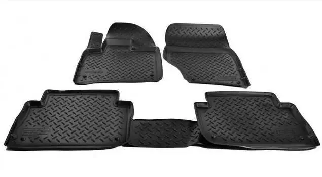 Коврики в салон (полиуретан, черные) Норпласт NPL-Po-05-77 Audi Q7 2006-2014