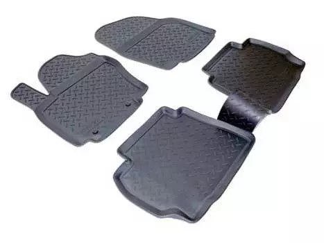 Коврики в салон (полиуретан, черные) Норпласт NPL-Po-22-30 Ford Mondeo 2008-2014