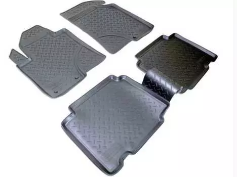 Коврики в салон (полиуретан, черные) Норпласт NPL-Po-31-11 Hyundai ix55 2009-2013