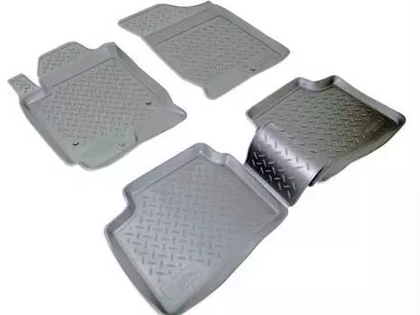 Коврики в салон (полиуретан, черные) Норпласт NPL-Po-43-02 Hyundai i30 2007-2011