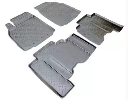 Коврики в салон (полиуретан, черные) Норпласт NPL-Po-55-71 Mazda CX-9 2008-2016