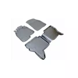 Коврики в салон (полиуретан, черные) Норпласт NPL-Po-59-48 Mitsubishi Pajero IV 2007-