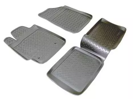 Коврики в салон (полиуретан, черные) Норпласт NPL-Po-88-09 Toyota Camry 2006-2011