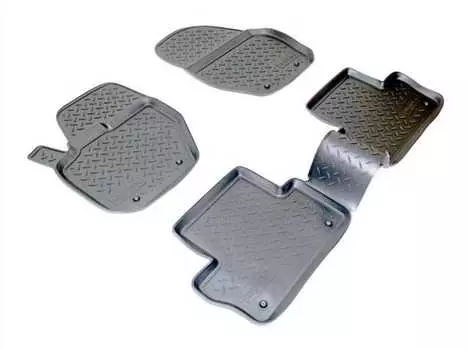 Коврики в салон (полиуретан, черные) Норпласт NPL-Po-96-01 Volvo XC60 2008-2017