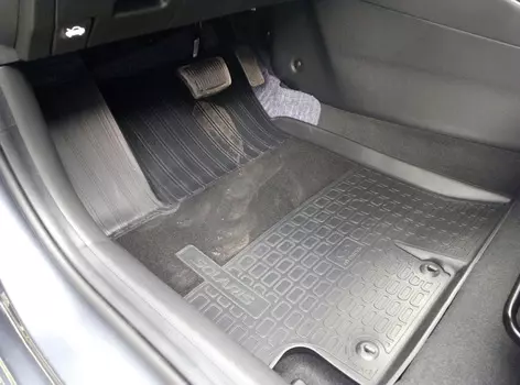 Коврики в салон (полиуретан с текстильной вставкой) Hyundai R8130D7110 для Hyundai Tucson 2018 - 2019