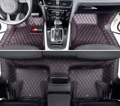 Коврики в салон, полиуретановые (коричневые) Nfs NFS00121 для Audi Q5 2009-2018