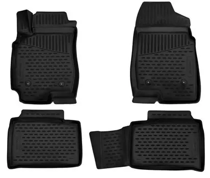 Коврики в салон полиуретановые с бортиком Novline для FAW Besturn X80 (1G) рест. 2018-