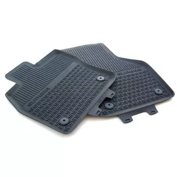 Коврики в салон резиновые и накладка на тонель VAG для Skoda Superb (3G) mk3 2015-