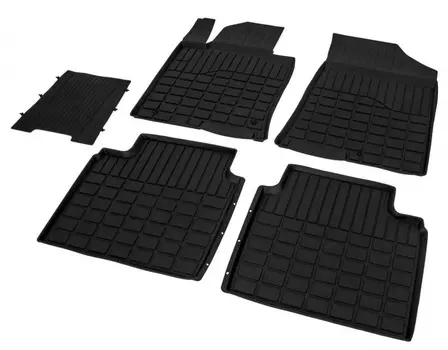 Коврики в салон Rival 62807001 Hyundai Sonata (7G) LF рест. 2017-