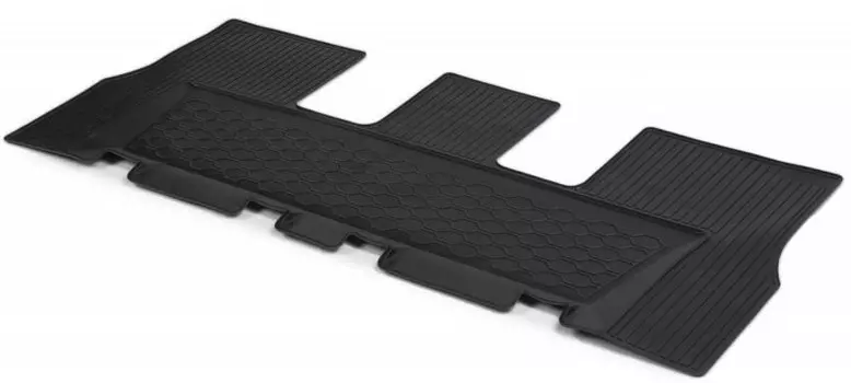 Коврики в салон Rival полиуретан черный 12306009 Hyundai Santa Fe (4G) 2018-