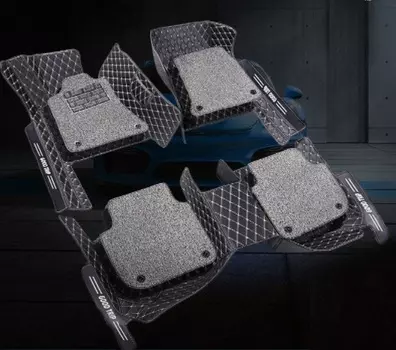 Коврики в салон с текстильными вставками Yujin YJN00100 для FAW T77 2021-