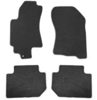 Коврики в салон (текстильные, бежевые, подпятник п/у) Норпласт NPA11-VTe880-305a-B Toyota Highlander 2014-