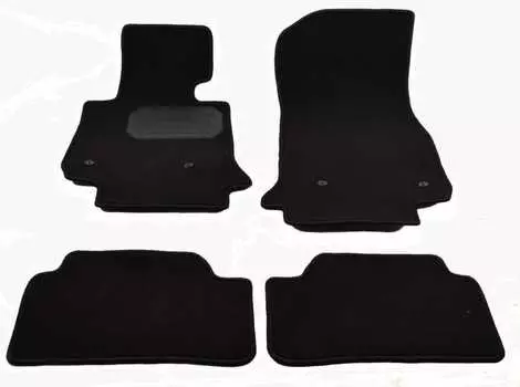 Коврики в салон (текстильные, черные, подпятник п/у) Норпласт NPA00-Vte-070-060a BMW 1 2011-2015