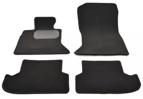 Коврики в салон (текстильные, черные, подпятник п/у) Норпласт NPA00-Vte-070-150a BMW 5 2013-2016