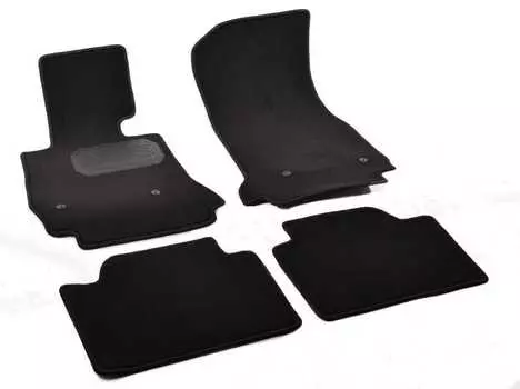 Коврики в салон (текстильные, черные, подпятник п/у) Норпласт NPA00-Vte-070-440a BMW 3 2010-2015