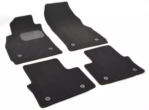 Коврики в салон (текстильные, черные, подпятник п/у) Норпласт NPA00-Vte-630-400a Opel Insignia 2013-2015