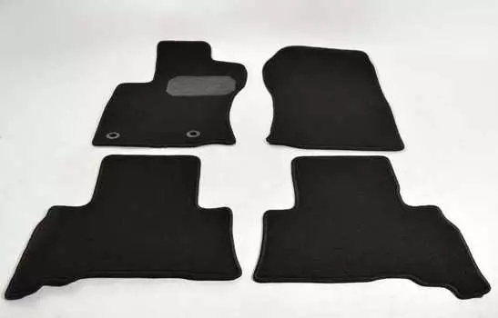 Коврики в салон (текстильные, черные, подпятник п/у) Норпласт NPA00-Vte-880-409a Toyota Land Cruiser Prado J150 2013-2017